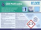 SAN PLUS EXTRA -  środek do gruntowego czyszczenia powierzchni w obszarach sanitariatów i pływalni.
