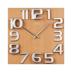 Zegar ścienny drewniany JVD jasny, HT092.1