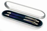 Zestaw Ballograf Rondo niebieski ( długopis + ołówek ) + opakowanie