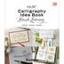 Blok do nauki kaligrafii KURETAKE Calligraphy Idea Book Brush Lettering