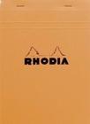Notes Rhodia Basic Orange & Black Nr16 Orange - kratka, blok szyty