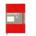 Notatnik Leuchtturm 1917 Paperback B6+ gładki RED - czerwony