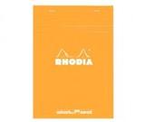 Notes Rhodia Basic Orange & Black dotPad Nr16 Orange - kropki, blok szyty