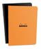 Notes Rhodia Classic Orange&Black A4 Orange - linie, zeszyt szyty