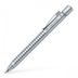 Ołówek automatyczny Faber-Castell grip 2011 0,7mm - srebrny