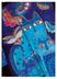 Notatnik Paperblanks Midi Laurel Burch Collection Fantastic Felines Blue Cats & Butterflies linie