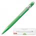 Długopis Caran d'Ache 849 Fluo GREEN + opakowanie POPLINE