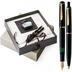 Zestaw prezentowy pióro wieczne M200 + długopis Pelikan K200 + atrament - czarny