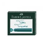Naboje Faber-Castell - turkusowe