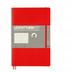 Notatnik Leuchtturm 1917 Paperback B6+ linie RED - czerwony