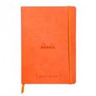 Notes Rhodia Boutique Rhodiarama Goalbook Tangerine A5 - kropki