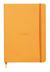 Notes Rhodia Boutique Rhodiarama Softcover A5 Orange - linie
