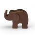 Przybornik na biurko Elephant Graf von Faber-Castell Dark Brown+ kredki Polychromos, duży