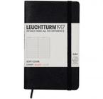 Notatnik Leuchtturm 1917 Slim Softcover Pocket A6 linie BLACK - czarny