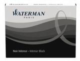 Naboje Waterman czarne BLACK / INTENSE BLACK