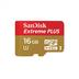 Karta pamięci SanDisk microSDHC EXTREME PLUS 16 GB / 10 SDSDQX-016G-U46A