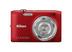 Nikon Coolpix S2800 czerwony  20,1M,5xOZ,720