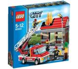 City Alarm pożarowy 60003 + Lego City Samochód komendanta straży pożarnej 60001