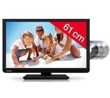 Telewizor LED/DVD 24D1333 czarny + Uchwyt ścienny STILE T100