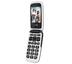 PhoneEasy 612 czarny/biały Telefon komórkowy