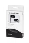 Słuchawki przewodowe douszne czarne Kruger&Matz KMM01BK