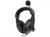 Media-Tech BOOTES NXT Słuchawki stereofoniczne z mikrofonem i regulacją głośności czarne