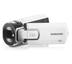 Kamera HD QF30 biała + Karta pamięci SDHC Premium Series 16 GB klasa 10 (LSD16GBBEU200) + Etui nylonowe DCB-304K