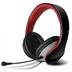 Edifier Słuchawki przewodowe nauszne z mikrofonem K830 czarno czerwone/ odpinany mikrofon / regulacja głośności