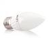 Żarówka LED E27 CANDLE 11 LED SMD 2835 4 W 230 V biała ciepła