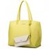 Piękna damska torebka z bydlęcej skóry  Żółta