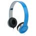 LOGILINK -  słuchawki stereo High Quality z mikrofonem, niebieskie
