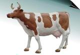 Krowa, figura, naturalna wielkość